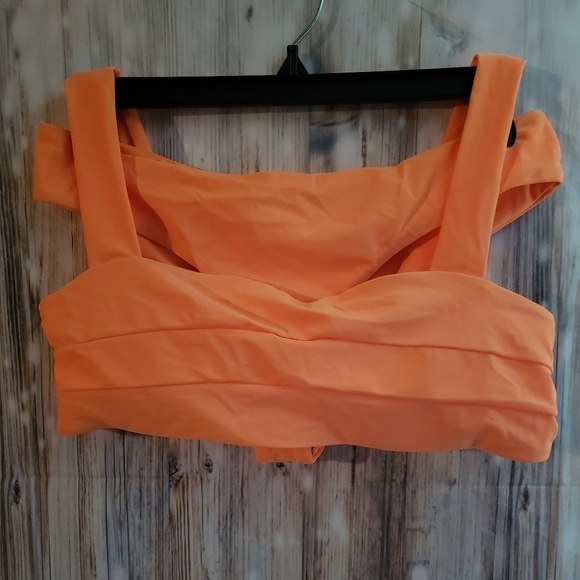 Zaful Other - Zaful Neon Orange Bikini